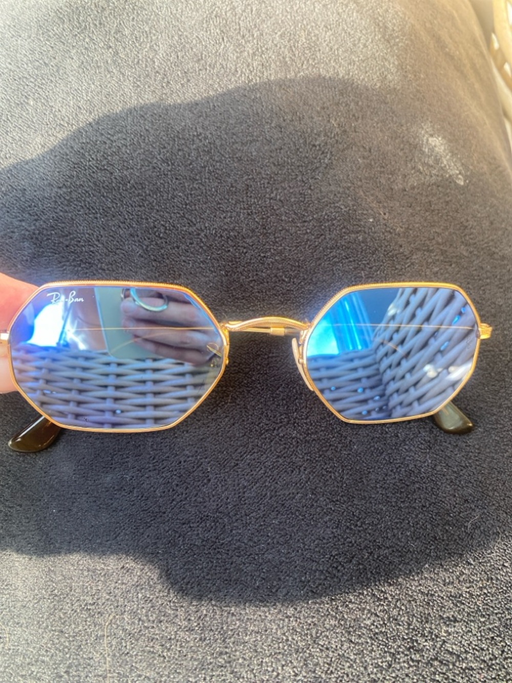 Ray-Ban ❤️Octagon Blue lens💙